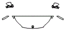 2025 Buick Enclave Sport Touring Hood, Fender and Mirror Kit - PPF