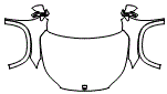 2025 Buick Enclave Sport Touring Full Hood, Fender and Mirror Kit - PPF