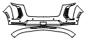 2025 Cadillac Escalade ESV Luxury Bumper Kit - PPF