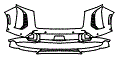 2025 Cadillac Escalade-V Bumper Kit - PPF