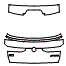 2024 BMW X6 Hatch Kit - PPF