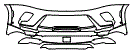 2025 Buick Enclave Bumper Kit - PPF