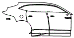 2025 Aston Martin DBX Door, Rocker Panel and Rear Fender Kit - PPF