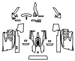 2024 Ferrari Sf90 Xx Spider Display Screen and Interior Kit