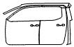 2025 Toyota Tacoma TRD Pro Door Kit - PPF