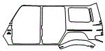 2026 MERCEDES BENZ G-CLASS SUV AMG G 63  Rear Fender Kit