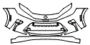 2025 Toyota Crown Signia Limited Bumper Kit - PPF