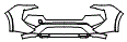 2025 Nissan Rogue Bumper Kit - PPF