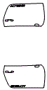 2024 Ford Mustang  Shelby Super Snake Door Kit - PPF