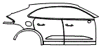 2025 Porsche Macan Electric Door and Rear Fender Kit - PPF