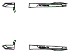 2026 FORD MUSTANG FASTBACK SHELBY SUPER SNAKE Rocker Panel Kit