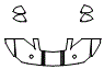 2024 Ford Mustang Hood, Fender and Mirror Kit - PPF