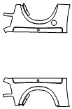 2022 RAM 2500 Outer Bed Panel Kit - PPF