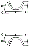 2019 RAM 2500 Outer Bed Panel Kit - PPF