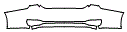 2021 Lexus ES  Luxury Rear Bumper Kit - PPF