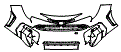 2025 Toyota GR Corolla Premium Plus Bumper Kit - PPF