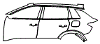 2025 Audi Q6 e-tron Door and Rear Fender Kit - PPF