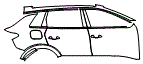 2025 Audi Q6 e-tron Door and Rear Fender Kit - PPF