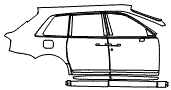 2025 Rolls Royce Cullinan Series II Door and Rear Fender Kit - PPF