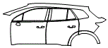 2024 Honda Prologue Touring Door and Rear Fender Kit - PPF