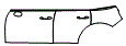 2025 Mini Cooper 4 Door  Iconic Door and Rear Fender Kit - PPF