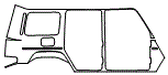 2026 MERCEDES BENZ G-CLASS SUV 550 BASE Rear Fender Kit