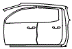 2026 GMC CANYON AT4  Rear Fender and Door Kit