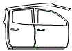 2023 GMC Canyon Rear Fender and Door Kit - PPF