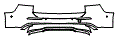 2025 Volvo V60 PHEV Rear Bumper Kit - PPF