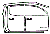 2026 GMC CANYON ELEVATION  Rear Fender and Door Kit
