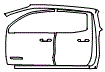 2026 GMC CANYON ELEVATION  Rear Fender and Door Kit