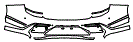 2025 Genesis G80 3.5T SPORT PRESTIGE AWD Rear Bumper Kit - PPF