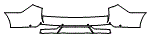 2026 FORD EXPEDITION BASE (SWB) PLATINUM Rear Bumper Kit