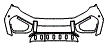 2025 Mercedes Benz G-Class SUV AMG G 63 Bumper Kit - PPF