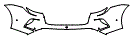 2026 PORSCHE TAYCAN SPORTS SEDAN TURBO Rear Bumper Kit