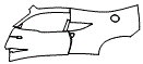 2025 Mercedes Benz AMG ONE Door and Rear Fender Kit - PPF