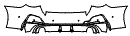 2026 BMW 4 SERIES GRAN COUPE 430I M SPORT Rear Bumper Kit