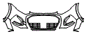 2025 Audi Q5 (Previous Generation)  Premium Bumper Kit - PPF