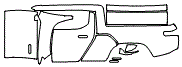 2025 RIVIAN R1T (NEW GENERATION) OEM PPF PACKAGE FULL VEHICLE