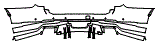 2026 CADILLAC ESCALADE-V ESV  Rear Bumper Kit
