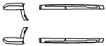 2026 CADILLAC ESCALADE-V STANDARD WHEEL BASE  Rocker Panel Kit