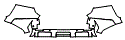 2026 TOYOTA 4RUNNER PLATINUM  Rear Bumper Kit