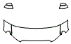 2025 GMC Terrain Hood, Fender and Mirror Kit - PPF