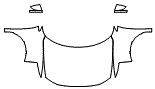 2025 Nissan Murano Platinum Full Hood, Fender and Mirror Kit - PPF