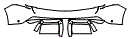 2025 Nissan Armada PRO-4X Rear Bumper Kit - PPF