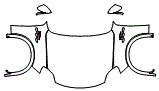 2025 Maserati Grecale Full Hood, Fender and Mirror Kit - PPF