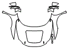 2025 Ferrari 296 Challenge Full Hood, Fender and Mirror Kit - PPF