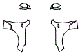 2025 Cadillac CT5 Full Fender and Mirror Kit - PPF