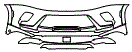 2025 Buick Enclave Bumper Kit - PPF
