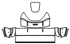 2025 FERRARI 296 CHALLENGE  Spoiler and Engine Cover Kit